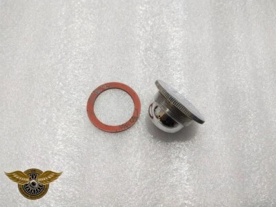 TAPA DE GAS CON JUNTA PARA TANQUE DE COMBUSTIBLE HARLEY DAVIDSON J JD FD A VL DL RL 1916-1934 Foto 1 de 4