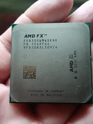 AMD FX-8300 3.30 GHz 8 Core Socket AM3+ 95W FD8300WMW8KHK CPU Processor - Image 1 of 3
