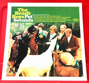 The Beach Boys Haustier Sounds Album Cover Kunst BILD/DRUCK 11,5" x 11,5" - Bild 1 von 3