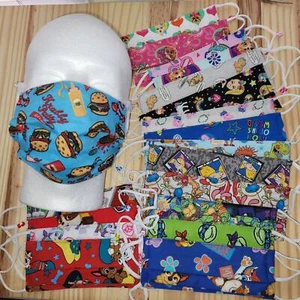 Nickelodeon Gesichtsmaske | 100 % Baumwolle | verstellbar | maschinenwaschbar-Trocknungsbar - Bild 1 von 43