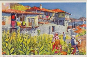 Melnik Blagoewgrad Sandanski AK 1937 Reklame Tabak Bulgarien 2307042 - Picture 1 of 2