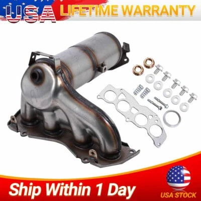 Manifold Catalytic Converter For 2012-2017 Toyota Camry 2.5L PZEV Direct Fit Foto 1 de 4