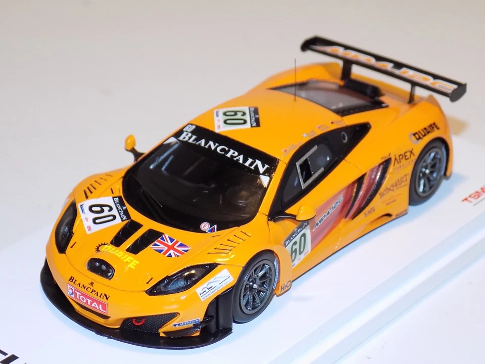 1/43 真比例模型 TSM McLaren MP 412C GT 24 H 水疗汽车 #60 TSM124375 — 第 1/3 张图片