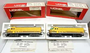 LIONEL O-GAUGE 6-8464 & 6-8465 RIO GRANDE F3 AA DIESEL LOCOMOTIVE SET IN OB - Picture 1 of 17