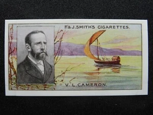 No.34 V.L. CAMERON Famous Explorers REPRO by F.& J. Smith 1911 - Picture 1 of 1