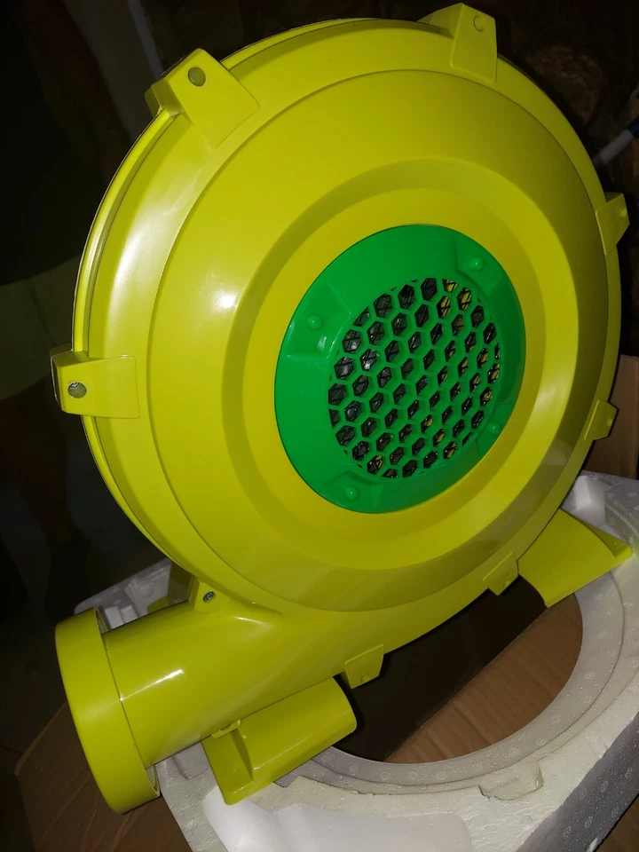 Ventilador bomba soplador de aire inflable Aleko Bounce House 110V-120V 60Hz amarillo Foto 1 de 4