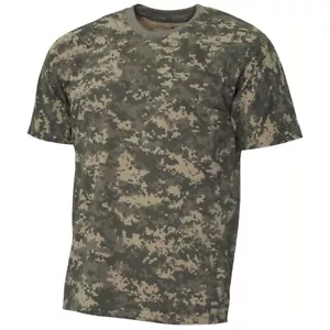 MFH Maglietta T-shirt uomo a manica corta militare USA Streetstyle AT-digital - Imagen 1 de 2