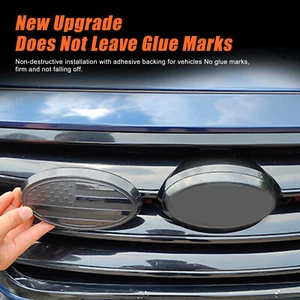 For Subaru Legacy 2015+ ABS Car Front Center Grill Cover US Flag Style Trim - Picture 1 of 20