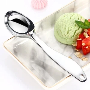 Zinc alloy stainless steel ice cream spoon - Picture 1 of 6
