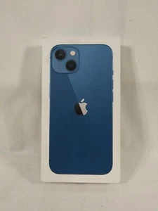 iPhone 13 CAJA VACÍA SOLAMENTE para 128 GB Azul iPhone FABRICANTE DE EQUIPOS ORIGINALES Producto Apple. Modelo A2482 - Imagen 1 de 10