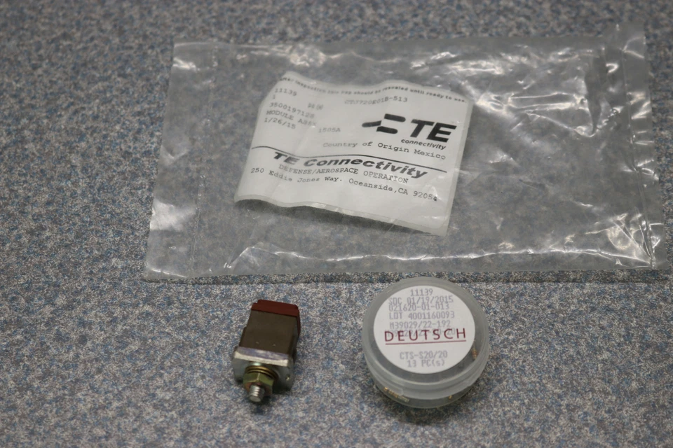 TE Terminal Junction Module Size 20 1 Cont CTJ720E01B-513 1505A - Image 1 of 4