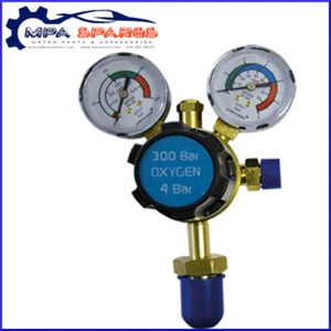 JEFFERSON SINGLE STAGE, 2 GAUGE OXYGEN REGULATOR - 3/8" BSP - Picture 1 of 1