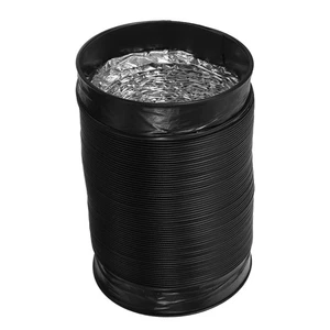 Thickened Aluminum Ventilation Hose Dryer Pipe Flexible Exhaust Car Ac Duct - Picture 1 of 12