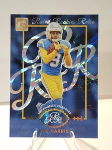 2025 Donruss Rated Rookie Retro #12 Tre Harris RC - Los Angeles Chargers - Bild 1 von 2