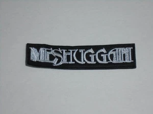 MESHUGGAH EMBROIDERED PATCH - Picture 1 of 1