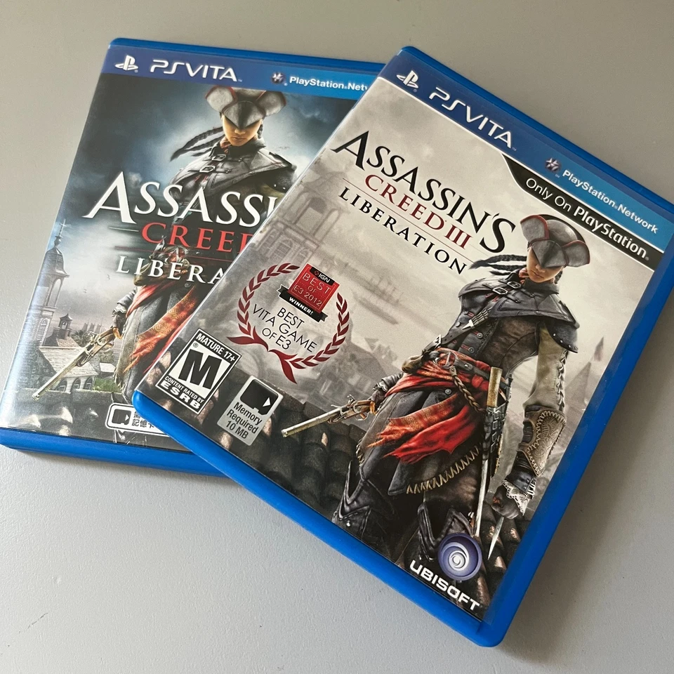 Assassin's Creed III: Liberation PS Vita probado en caja original funcionando Foto 1 de 1
