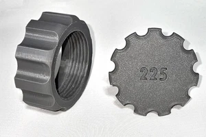 Logan 11-14 Drehmaschine 2-1/4 x 8 Spindelnase Gewindeschutz / Spannfutter Gewindeschutz - Bild 1 von 10