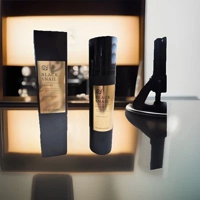 Holika Holika Prime Youth Black Snail hydrating (repair) EMULSION 3.38 oz100ml  - Image 1 of 4