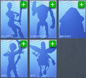 [DIGITAL] Topps Star Wars - Classic Silhouettes 25 W1 - Blue - Pick - Picture 1 of 1