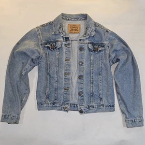 Levi's Kids Jean Jacket Type 3 XL Light Wash Denim Trucker 90s No. 37488-0491 - Picture 1 of 7