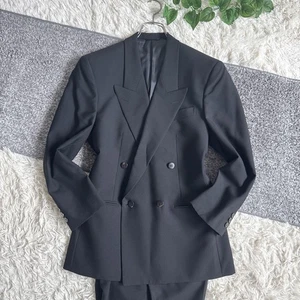 Vecchia tuta Balenciaga set-up doppia nera Y2K design classico dal Giappone usata rara! - Foto 1 di 10