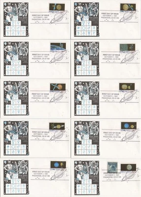 US 2568-77 FDC GAMM cachet Star Quest Planets Space Expiration ZAYIX 061922SM43 - Image 1 of 4