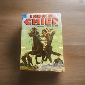 Indian Chief 17 - 1955 - Dell Comics Low Grade - Einschusslöcher - Bild 1 von 9