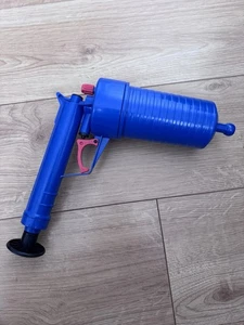 Abfluss Blaster Luftkolben für WC Waschbecken Bad Hochdruck Verstopfung leistungsstark - Bild 1 von 2