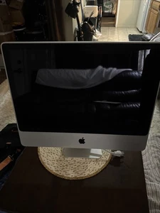Apple iMac 24” 3.06GHz Core 2 Duo 4GB RAM El Capitan Great Condition W/ Keyboard - Picture 1 of 3