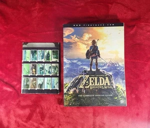 Legend Of Zelda: Breath Of The Wild Complete Official Guide Piggyback w/ Map - Imagen 1 de 20