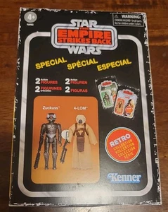 Star Wars Retro Sammlung Zuckuss & 4-lom 3,75 Action Figuren 2 Stück Neu - Bild 1 von 2
