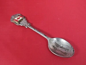 Cucchiaio souvenir bandiera canadese vintage da collezione - B1 - Foto 1 di 2