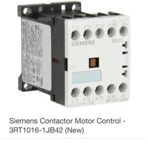 Siemens Contactor Motor Control- 3RT1016-1JB42 (NEW-OPEN BOX) - Picture 1 of 3