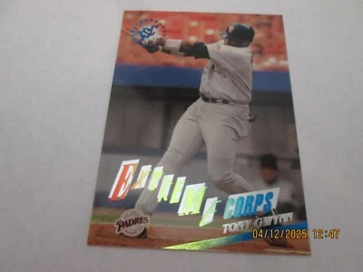 TONY GWYNN PADRES 1995 TOPPS STADIUM CLUB EXTREME CORPS BASEBALL CARD #508 - Image 1 of 2