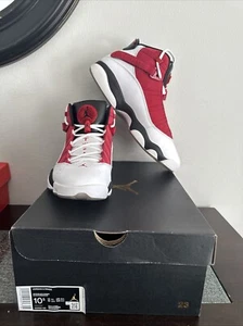 Air Jordan 6 Rings Men's 10.5 Wht/Rd/Blk - Picture 1 of 7
