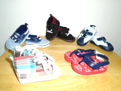 Lot of 5 Boy's Baby Shoes Size 0-12 Months - Image 1 of 4