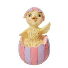 Jim Shore Heartwood Creek Chick in Cracked Egg Figurine 6012441