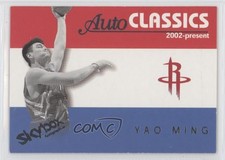 2003-04 Skybox Autographics AutoClassics Yao Ming #13AC HOF