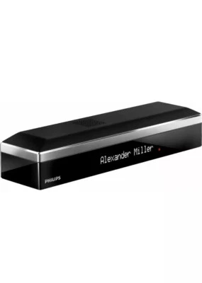 PHILIPS M9951 Monolith Design schnurlos Telefon mit AB Festnetz schwarz - Bild 1 von 3