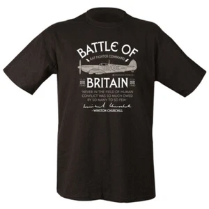 Camiseta Batalla de Gran Bretaña Para Hombre S-2XL Ejército Británico Segunda Guerra Mundial Winston Churchill Cita Reino Unido - Imagen 1 de 1