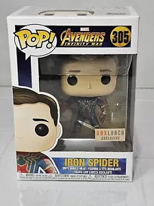Funko Pop! Marvel Avengers Infinity War Iron Spider #305 BoxLunch Exclusive - Picture 1 of 6
