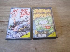 MSX CASSETTE MANIC MINER & JET SET WILLY - Picture 1 of 2
