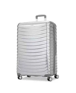 $480  Samsonite NEW! Spin Tech 6 Large Spinner Luggage Hardcase 29" Silver - Picture 1 of 8