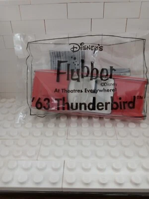 DISNEY ISSUE "FLUBBER" MOVIE '63 FORD THUNDERBIRD NEW IN BAGGIE DIECAST LTD - Image 1 of 3