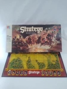 Stratego Board Game 1986 Replacement Plastic Pieces Tokens Rules Manual Strategy - Picture 1 of 34