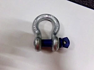 PEERLESS 3/4", 4 3/4 TON MAX SHACKLE 8058705 (TJ) - Picture 1 of 4