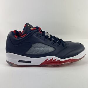 Jordan 5 Low Golf Obsidian Red for Sale | Authenticity Guaranteed