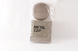 Contax 57mm GK-54 Front Lens Cap Chrome for All Contax G System Hoods Japan