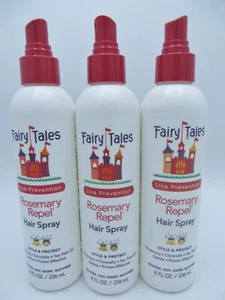 FAIRY TALES ROSEMARY REPEL HAIR SPRAY 8 OZ ( Lot of 3) - Picture 1 of 5