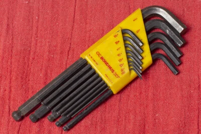 Bondhus 13 Piece Hex Wrench Set  0.050" to 3/8" - Image 1 of 2